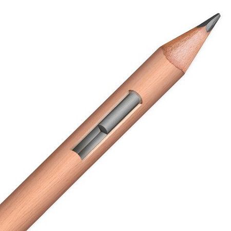 Карандаши художественные чернографитные 4H-8B, НАБОР 12 штук, BRAUBERG ART "CLASSIC", 181542 