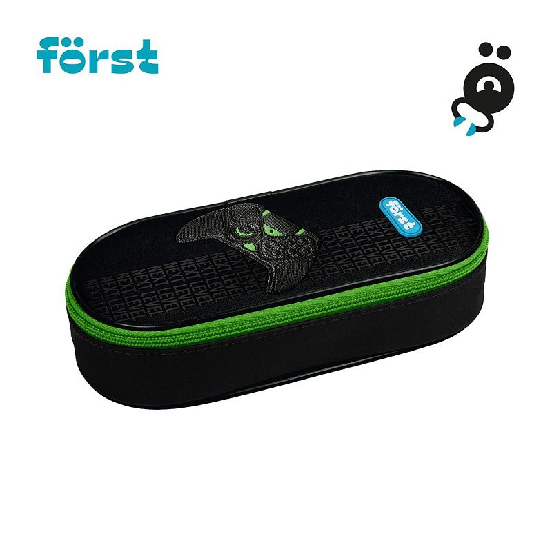 Пенал корпусный 1 отделение, 220*90*45 Först "Play the game", полиэстер 