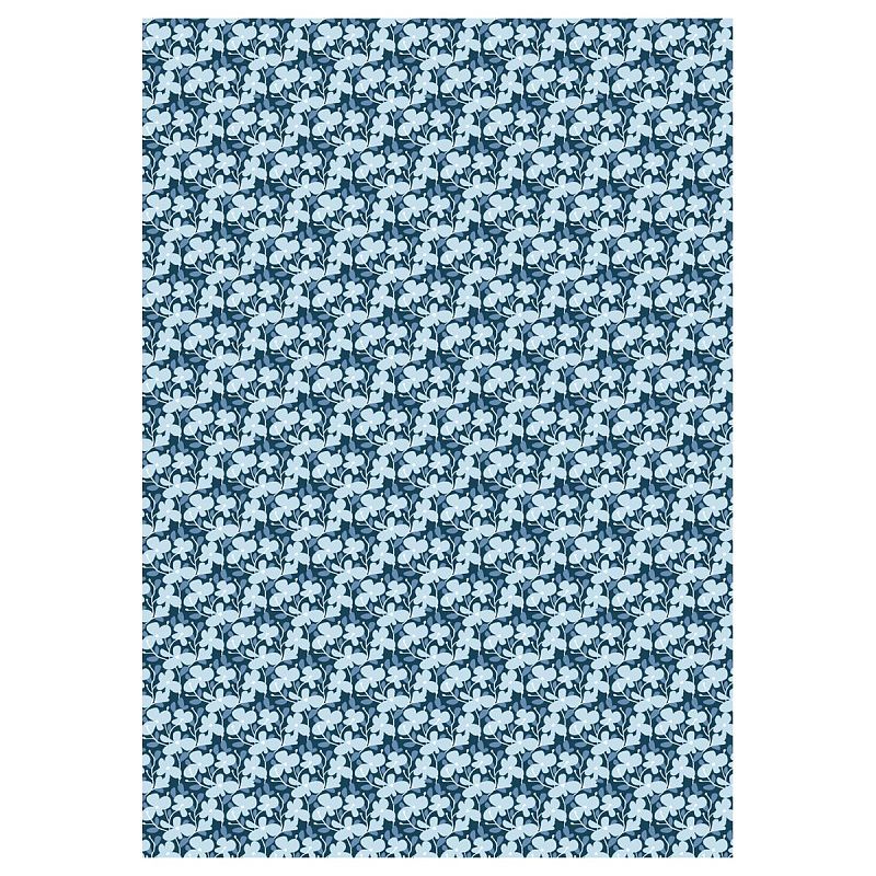 Упаковочная бумага глянц. 70*100см, MESHU "Meadow", 80 г/м2, ассорти, 5 дизайнов