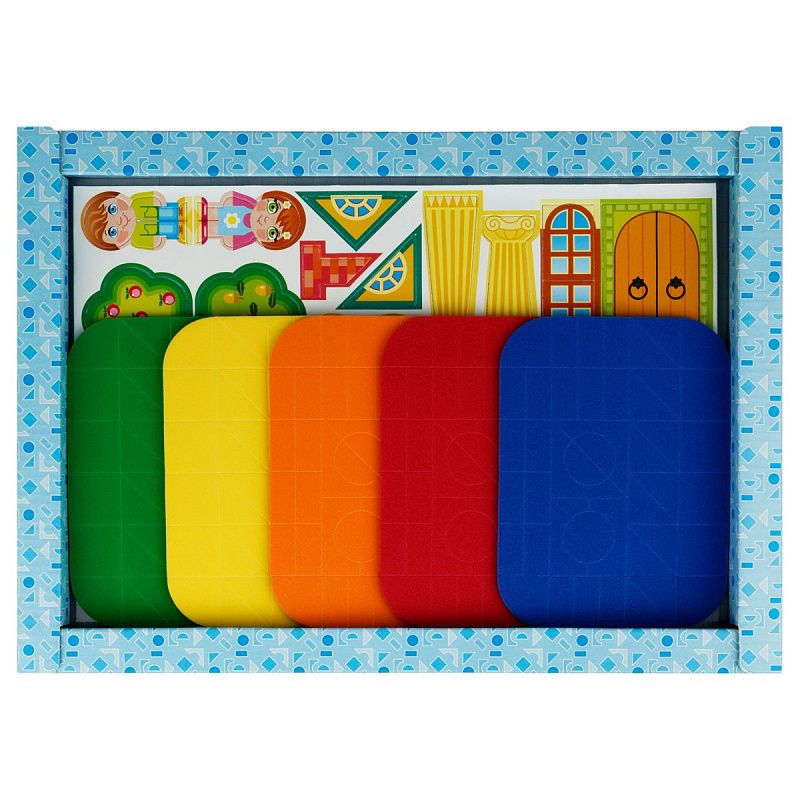 Магнитная мозаика ТРИ СОВЫ "Большой город", 250 эл. 