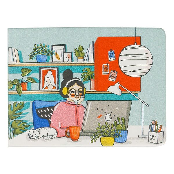 УЦЕНКА - Обложка для студенческого билета, пропуска, удостоверения OfficeSpace "Calm", ПВХ, фотопечать (осн 354082)