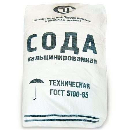 Сода кальцинированная, 25 кг, - 
