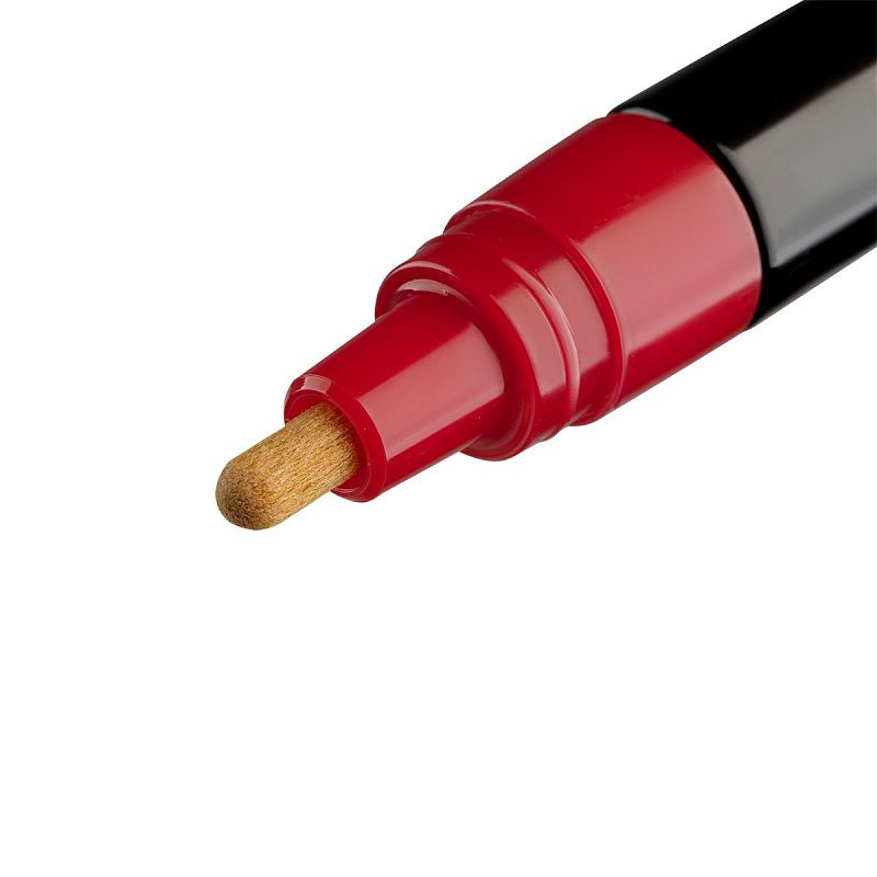 Маркер-краска MunHwa "Professional Paint Marker" красная, 4мм, нитро-основа 