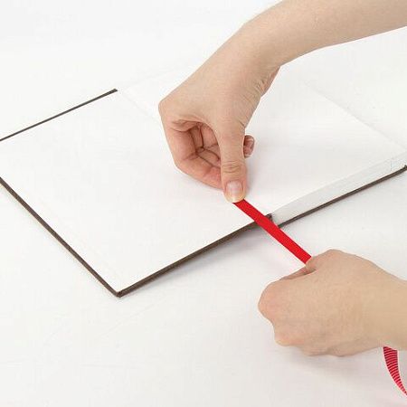 Закладки-ляссе фактурные для книг А4 (длина 38 см) "HANDMADE", клейкий край, 3 ленты, ПИФАГОР, 112967 