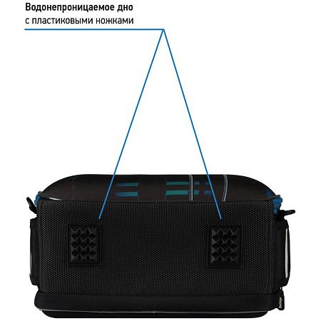 Ранец Berlingo Expert Mini "Beat" 36*27*14см, 2 отделения, 2 кармана, анатомическая спинка, мешок для обуви 