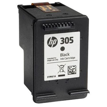 Картридж струйный HP (3YM61AE) DJ 2320/2720/4120, №305, черный, оригинальный, ресурс 120 страниц 