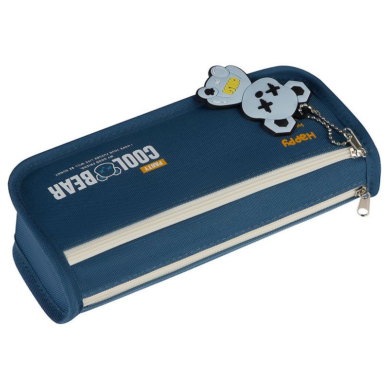 Пенал мягкий 210*100*50 MESHU "Color Bear", полиэстер 