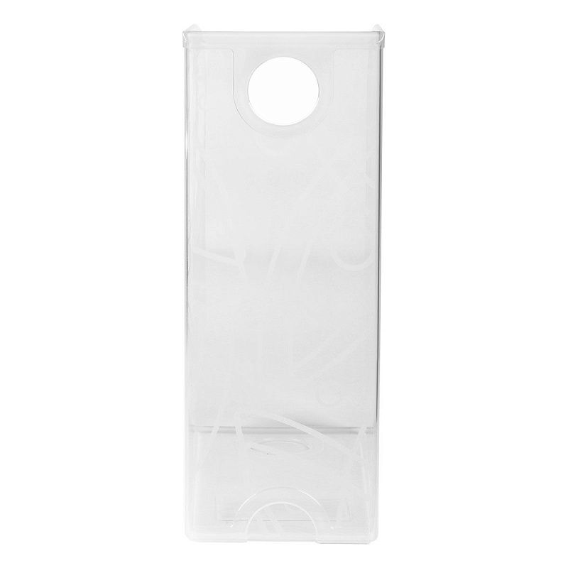 Лоток для бумаг вертикальный СТАММ, прозрачный, ширина 118мм