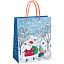 Пакет подарочный 26*32*12см MESHU "Christmas",  матовая ламинация