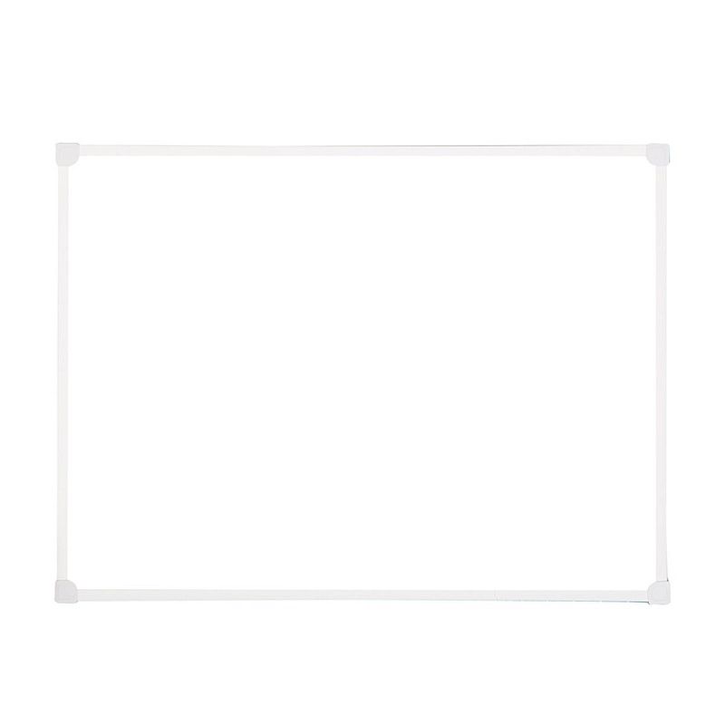 Доска магнитно-маркерная OfficeSpace, 45*60см, рамка ПВХ, полочка