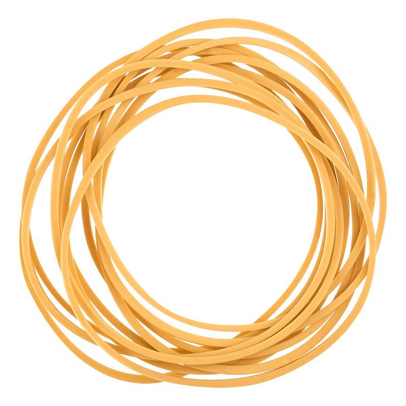 Банковская резинка 1кг OfficeSpace, диаметр 60мм, натуральный цвет