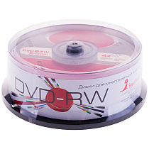 Диск DVD-RW 4.7Gb Smart Track 4x Cake Box (25шт)