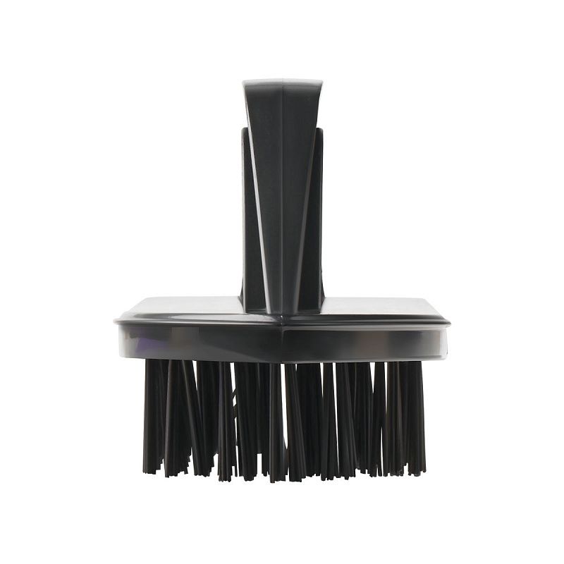 Щетка-утюжок для уборки OfficeClean для сильных загрязнений 13,5*5*6,5см, щетина 2см, пластик