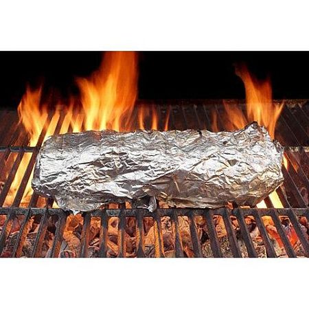 Фольга алюминиевая, ширина 30 см, длина 80 м, в рулоне, MASTERFOIL, FPK145T
