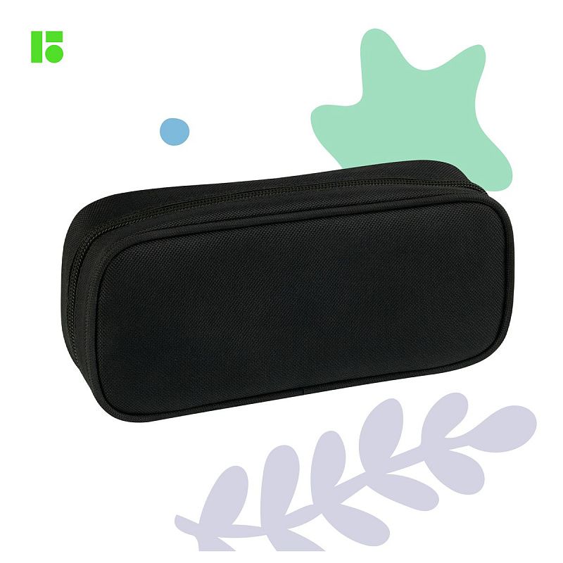 Пенал 1 отделение, 1 карман, 220*95*50 Berlingo "Fashion bear", полиэстер, откидная планка 