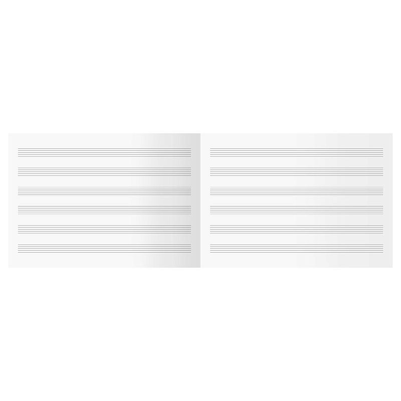 Тетрадь для нот 24л., А5, на скрепке BG "Мяу-музыка", (гориз.)