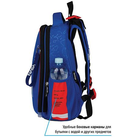 Ранец Berlingo Expert "Ad Astra" 37*28*16см, 2 отделения, 2 кармана, анатомическая спинка 