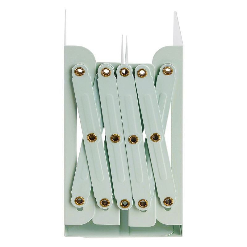 Подставка для книг MESHU "Dear Friend", металлическая, 3 отделения, раздвижная 