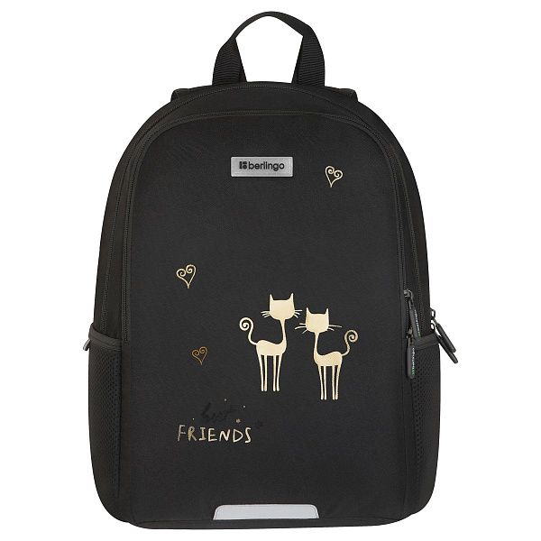 Рюкзак Berlingo UltraComfort "Best friends" 38*28,5*16см, 2 отделения, 2 кармана, эргономичная спинка