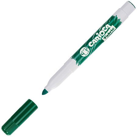 Набор фломастеров для ткани Carioca "Fabric Liner" 12цв., картон. уп., европодвес 