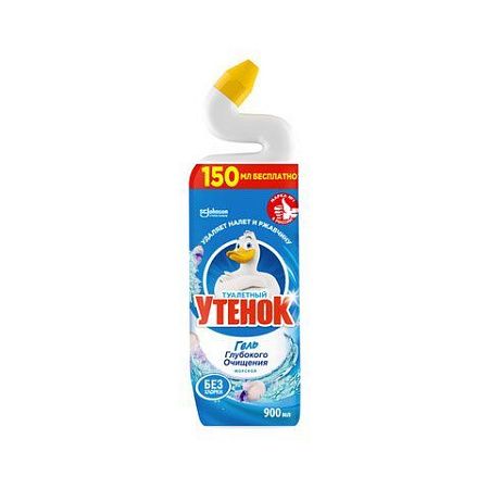 Средство для уборки туалета 900 мл ТУАЛЕТНЫЙ УТЕНОК "Морской", 696893 