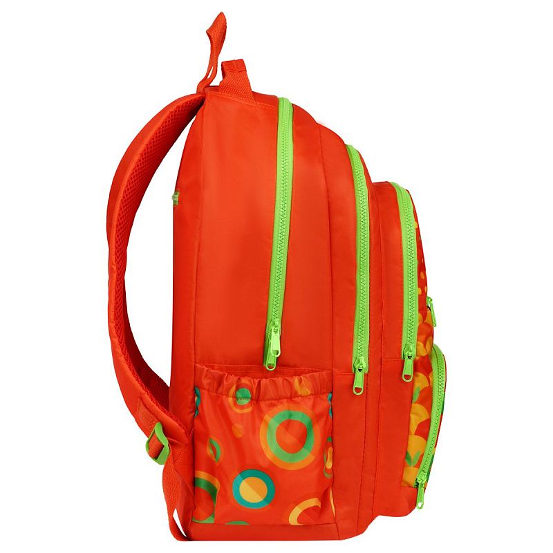 Рюкзак Мульти-Пульти "Чебурашка" , 46*32*14см, 3 отделения, 5 карманов, уплотн. спинка 