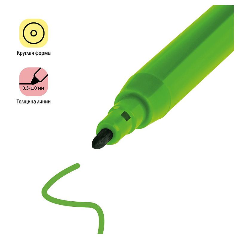 Фломастеры ArtSpace "Космос", 12цв., картон, смываемые, европодвес