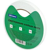 Клейкая лента двусторонняя OfficeSpace, 12мм*5м, на вспененной основе, 1мм