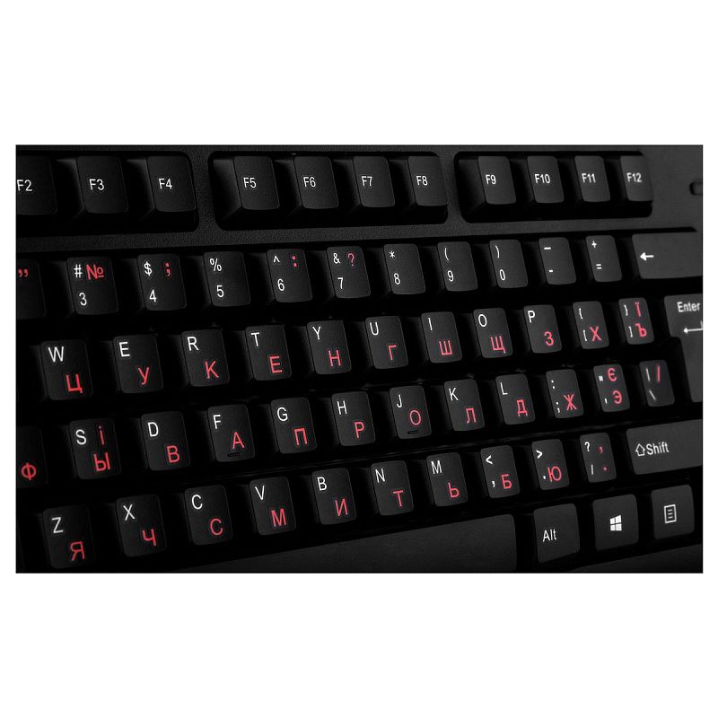 Клавиатура Sven KB-S300, USB, черный