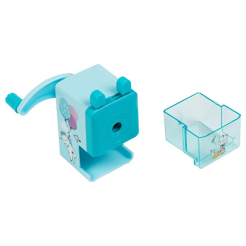 Точилка механическая ArtSpace "Веселые друзья", пласт. корпус ассорти, инд. упаковка 