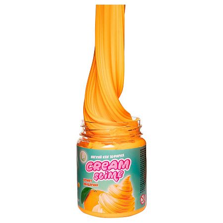 Слайм Cream-Slime с ароматом мандарина, 250г