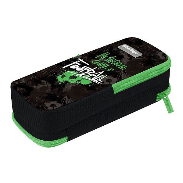 Пенал 2 отделения, 205*80*55 Berlingo "My favorite game", полиэстер, внутренний органайзер, магнит