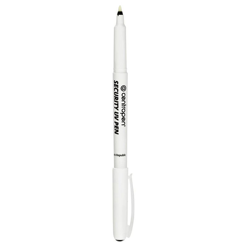 Маркер перманентный ультрафиолетовый Centropen "Security UV-Pen 2699", фонарик, блистер 