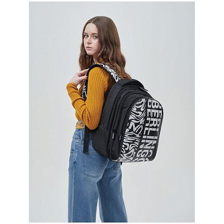 Рюкзак Berlingo inStyle "Monochrome" 41*27*20см, 3 отделения, 1 карман, эргономичная спинка 