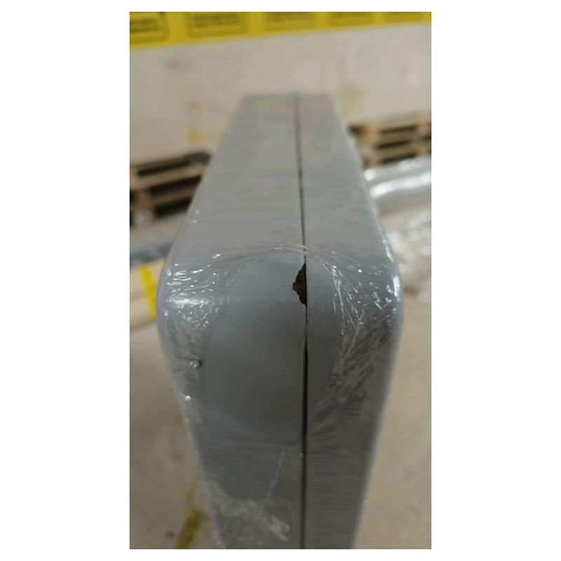 УЦЕНКА-Ключница OfficeSpace на 140 ключей, 370*280*80, ключевой замок, металл, серый, с брелоками