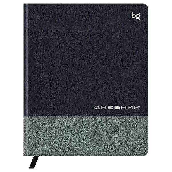 Дневник 1-11 кл. 48л. (ЛАЙТ) BG "Комбо. Бирюзовый", иск. кожа, комбинирование материалов, тиснение фольгой, ляссе