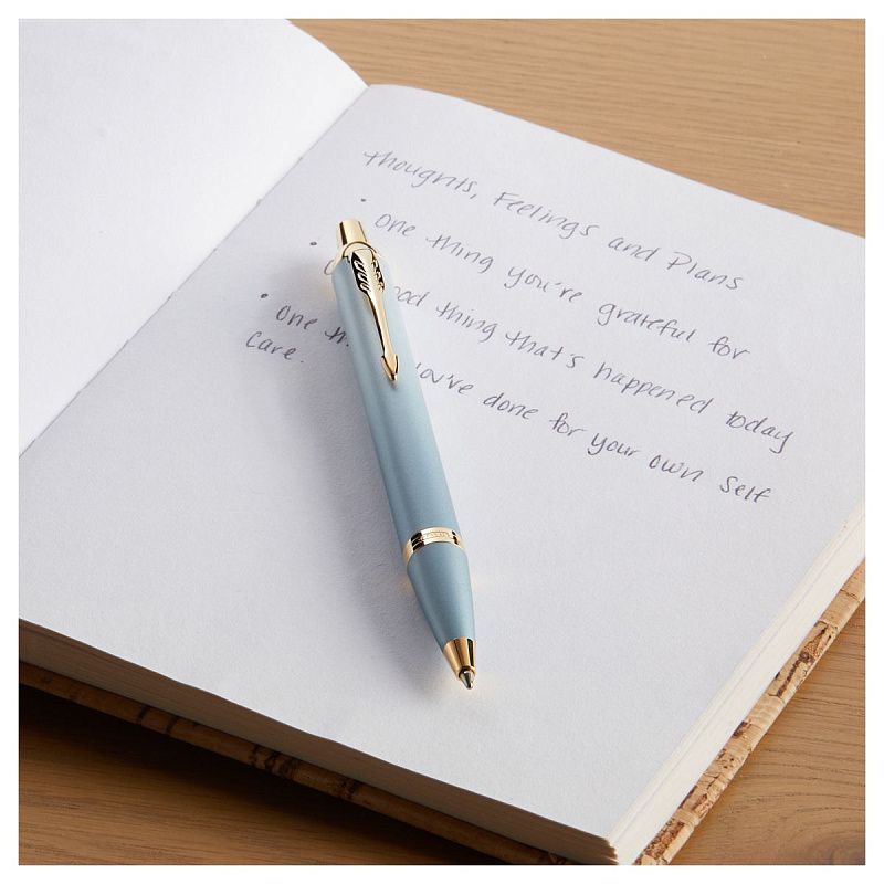 Ручка шариковая Parker "IM Rituals GREEN Gradient GT" синяя, 1,0мм, кнопочн., подарочная упаковка 