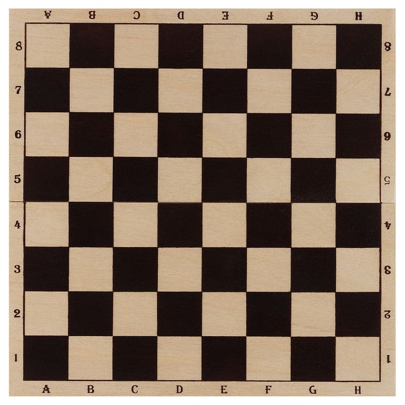 Шахматы ТРИ СОВЫ обиходные, деревянные с деревянной доской 29*29см