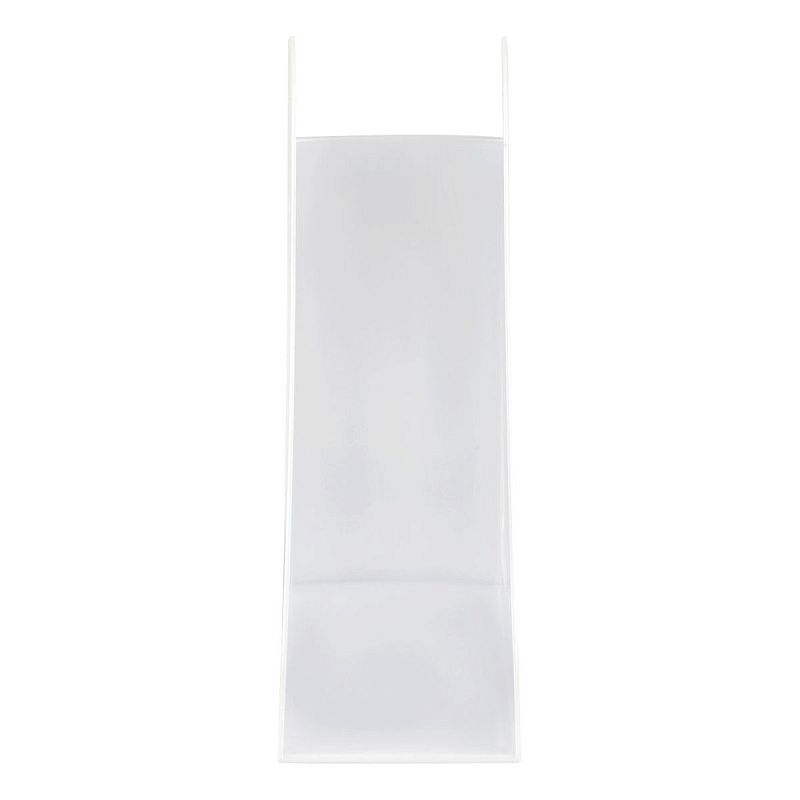 Лоток для бумаг вертикальный СТАММ "Фаворит", белый, ширина 90мм