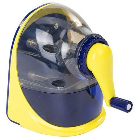 Точилка механическая BRAUBERG "MULTICOLOR", корпус с печатью, 228489 