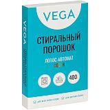 Порошок стиральный Vega, Лотос Автомат Колор, 400г, картонная коробка 