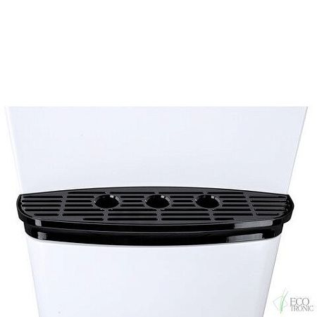 Кулер для воды ECOTRONIC K41-LXE напольный, НИЖНЯЯ ЗАГРУЗКА, нагрев/охлаждение, 3 крана, белый 11745