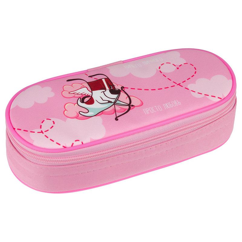 Пенал корпусный 1 отделение, 220*95*50 Мульти-Пульти "Ничего личного", полиэстер 