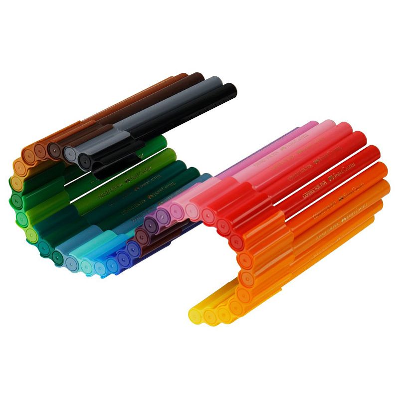 Набор для рисования Faber-Castell "Connector Unicorn" 33 фломастера