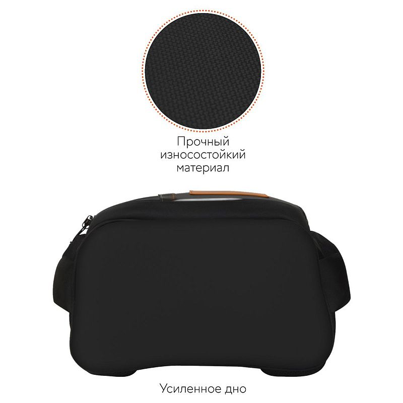 Рюкзак Först F-Junior "Be yourself" 38*29*18см, 3 отделения, 2 кармана, анатомическая спинка 