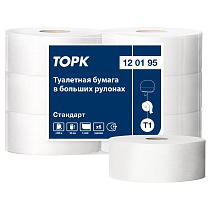 Бумага туалетная Tork "Universal"(T1) 1 слойн., большой рулон, 525м/рул., цвет натуральный