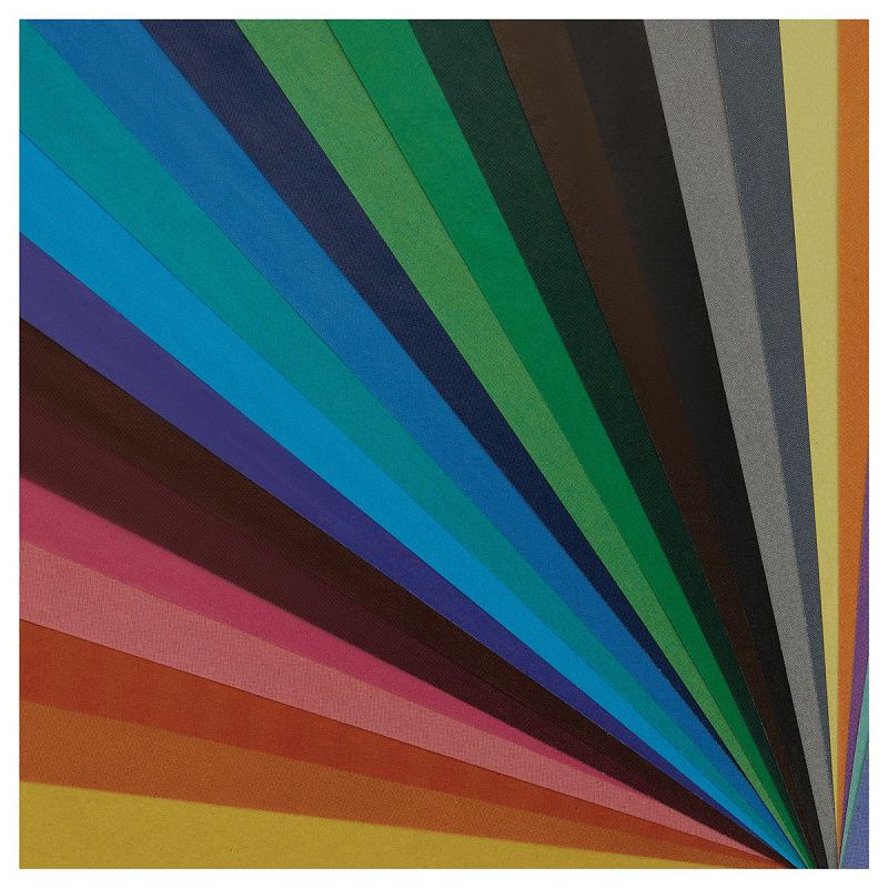 Цветная бумага мелованная А4, Мульти-Пульти, 24л., 24цв., в папке, "Приключения Енота"