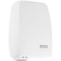 Электросушитель для рук OfficeClean Professional, 1000Вт, сенсорный, белый, ABS-пластик
