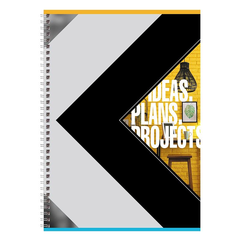 Тетрадь 120л., А4, клетка, на гребне BG "Смелые идеи"