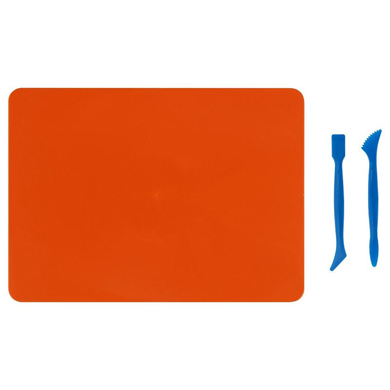 Набор для лепки Мульти-Пульти, доска А4+2 стека, полистирол, оранжевый
